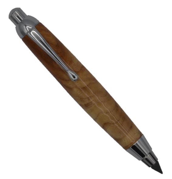 Artist pencil chrome applewood