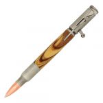 Bolt Action pen antique pewter