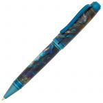 Cigar pen blue titanium