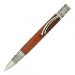 Fly Fishing pen antique pewter