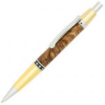 Maple Leaf click pen 2.0 chrome and gold
